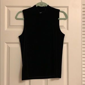 J Crew velvet mock turtleneck, S